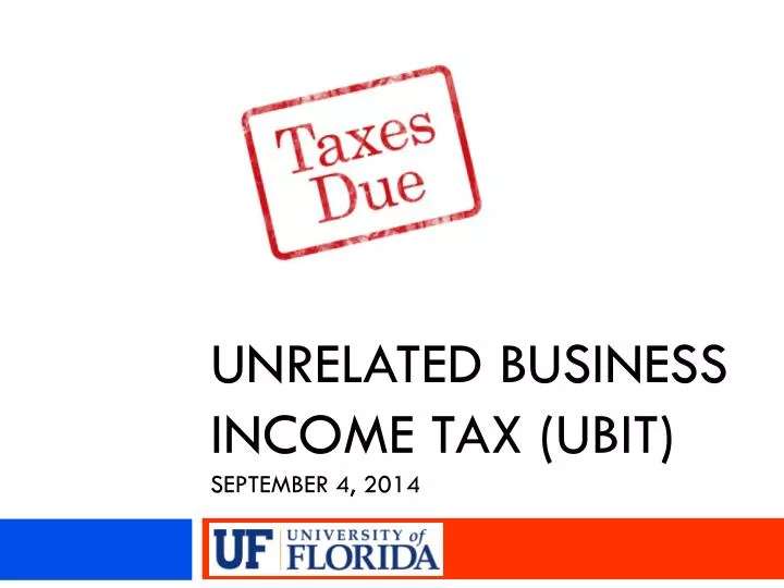 unrelated business income tax ubit september 4 2014