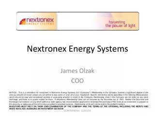 nextronex energy systems