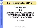 La Biennale 2012 - slide 1
