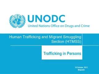 Human Trafficking and Migrant Smuggling Section (HTMSS)