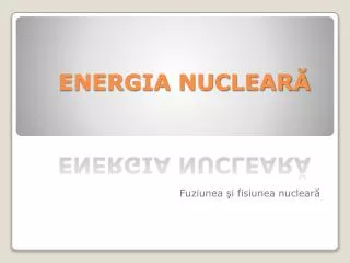 energia nuclear