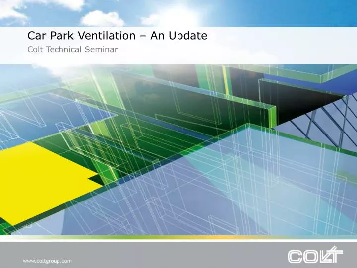 car park ventilation an update