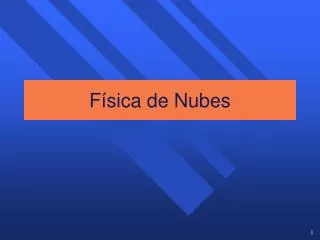 f sica de nubes