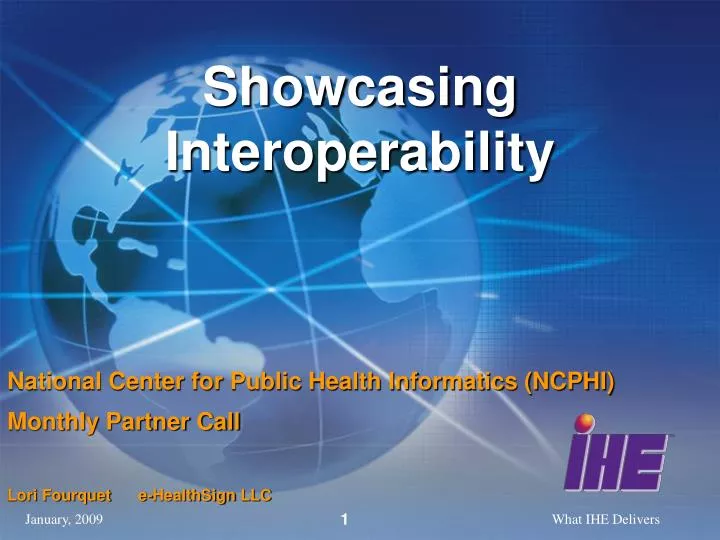 showcasing interoperability