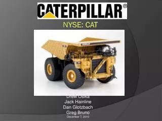 NYSE: CAT