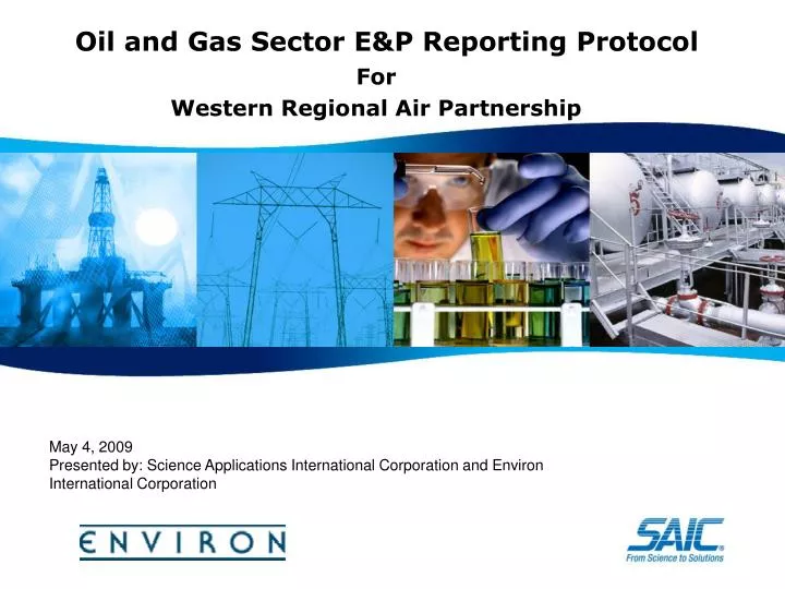 oil and gas sector e p reporting protocol