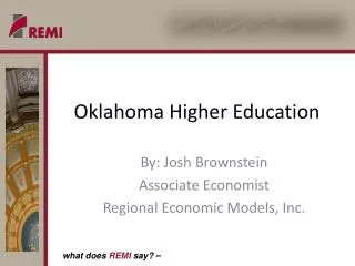 Oklahoma Higher Education