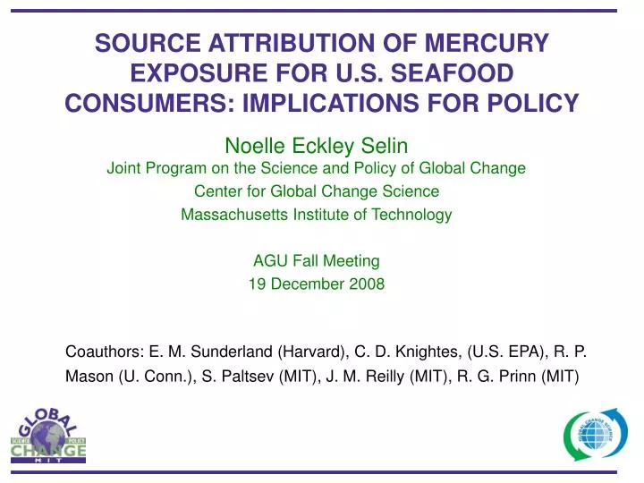 source attribution of mercury exposure for u s seafood consumers implications for policy