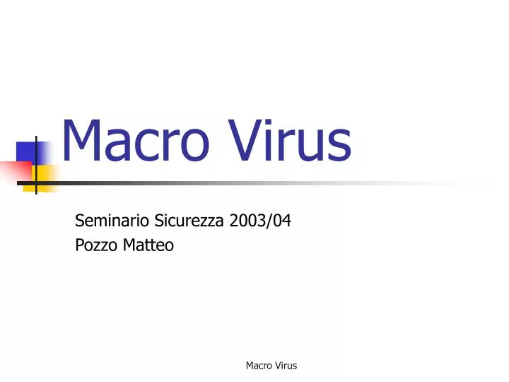 macro virus