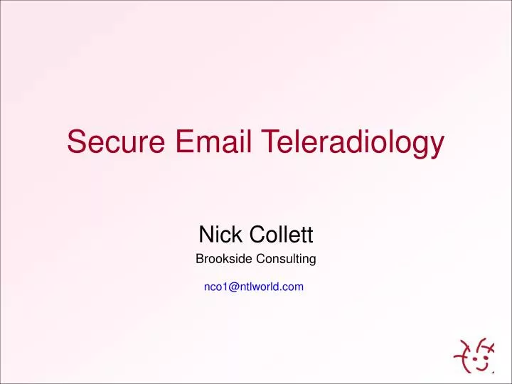 secure email teleradiology