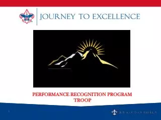 Performance Recognition Program TROOP