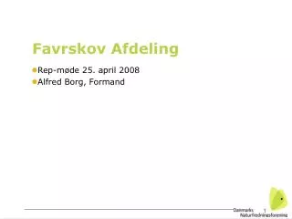 favrskov afdeling