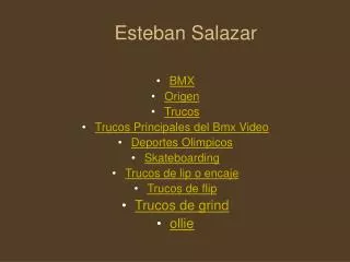 esteban salazar