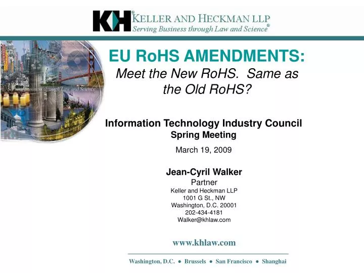 eu rohs amendments meet the new rohs same as the old rohs