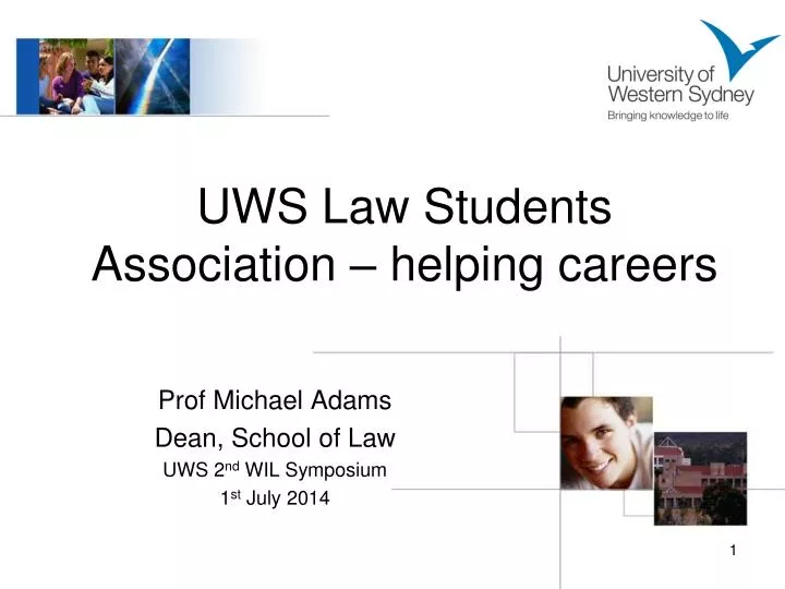 uws law students association helping careers