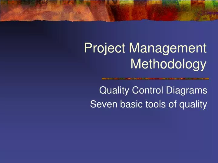 project management methodology