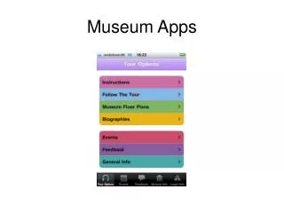 Museum Apps
