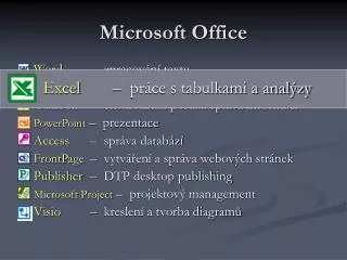 microsoft office