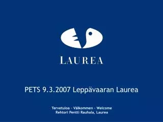 pets 9 3 2007 lepp vaaran laurea