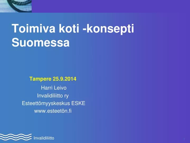 toimiva koti konsepti suomessa