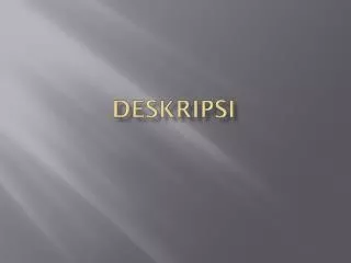 deskripsi