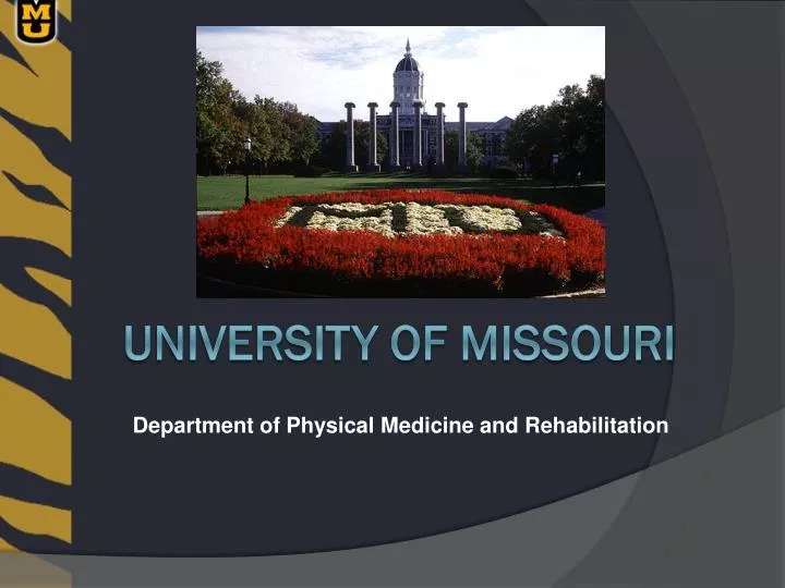 department of physical medicine and rehabilitation