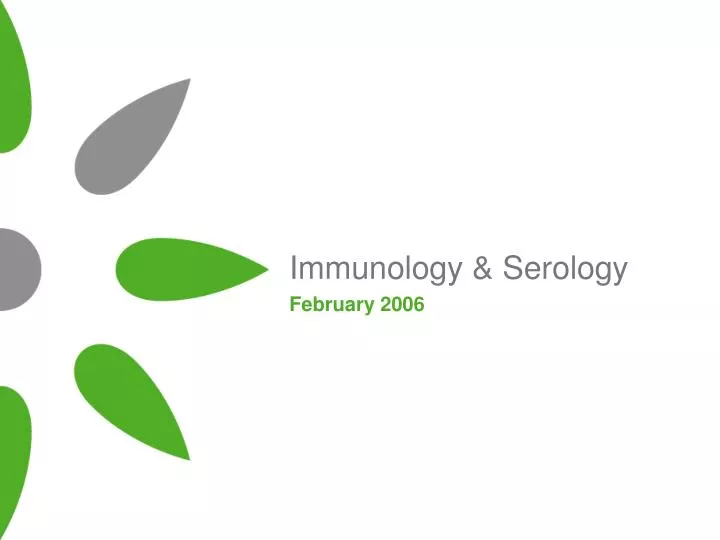 immunology serology