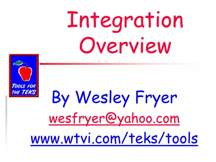 integration overview