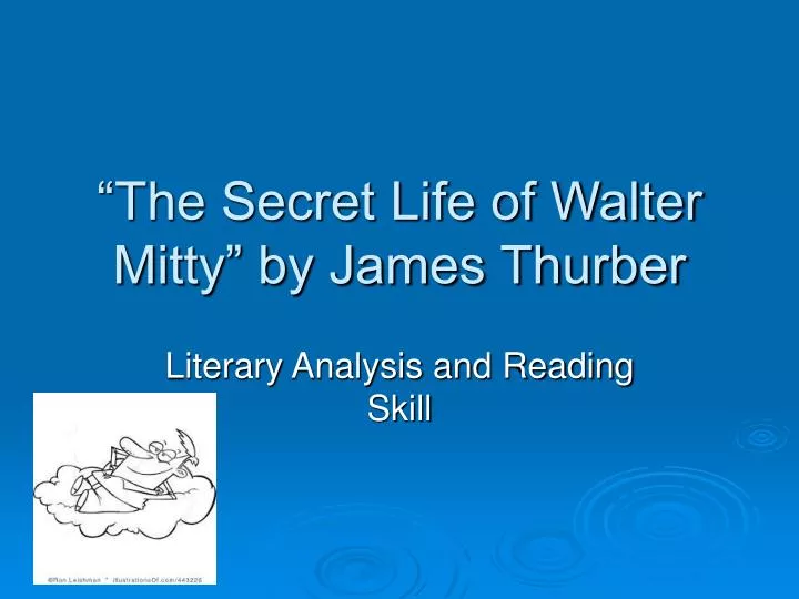 the secret life of walter mitty by james thurber