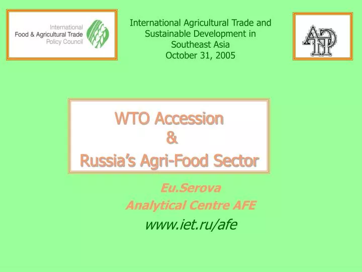 wto accession russia s agri food sector