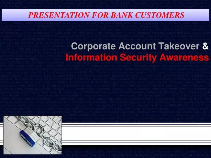 corporate account takeover information security awareness