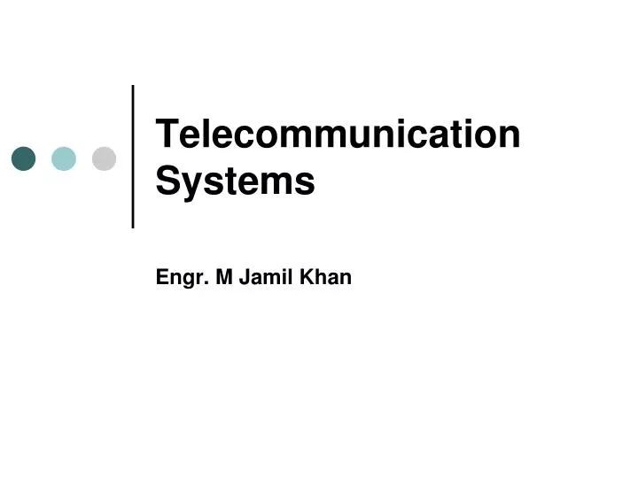 telecommunication systems