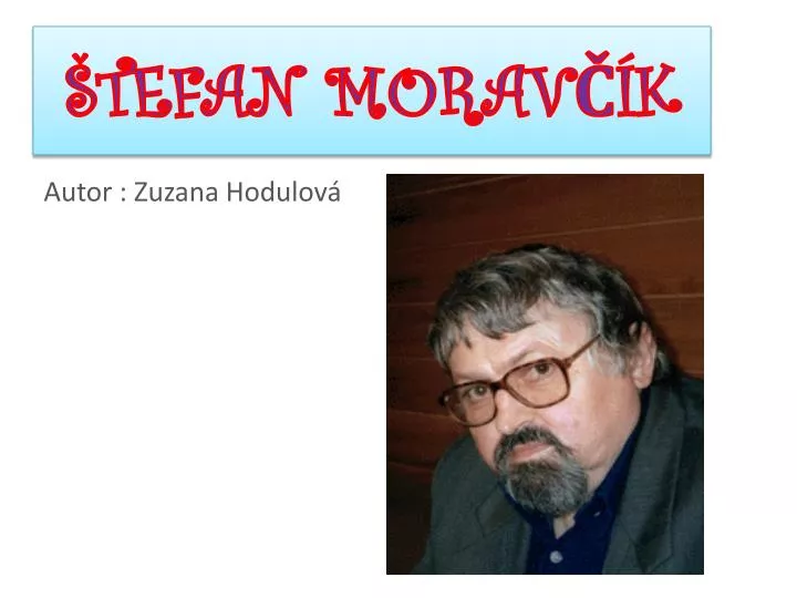 tefan morav k