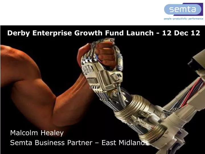 derby enterprise growth fund launch 12 dec 12