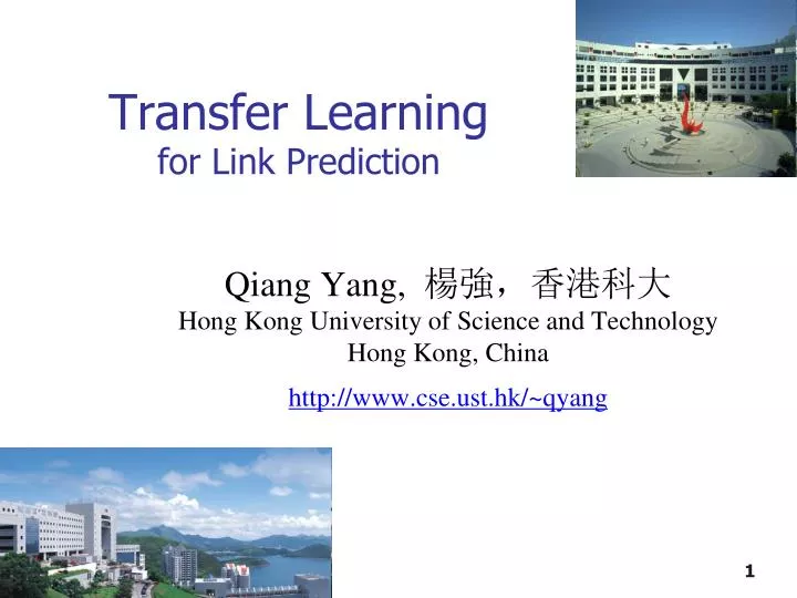 transfer learning for link prediction