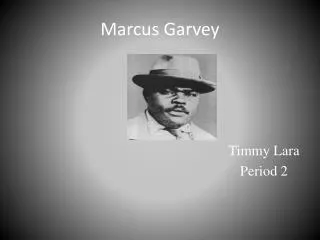 Marcus Garvey