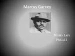 Marcus Garvey