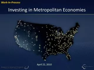 Investing in Metropolitan Economies