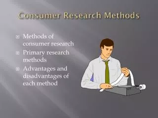 Consumer Research Methods