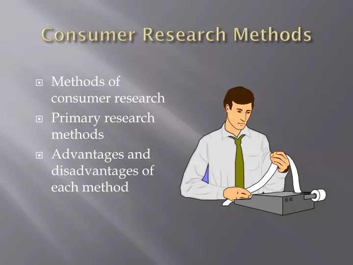 consumer research methods