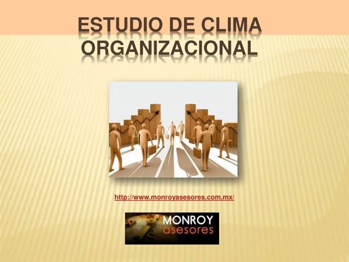 estudio de clima organizacional