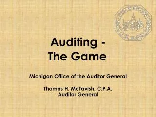 Auditing -