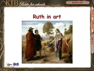 Ruth in art