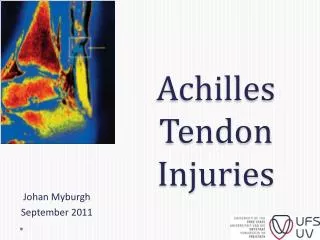 Achilles Tendon Injuries