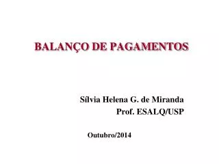 balan o de pagamentos