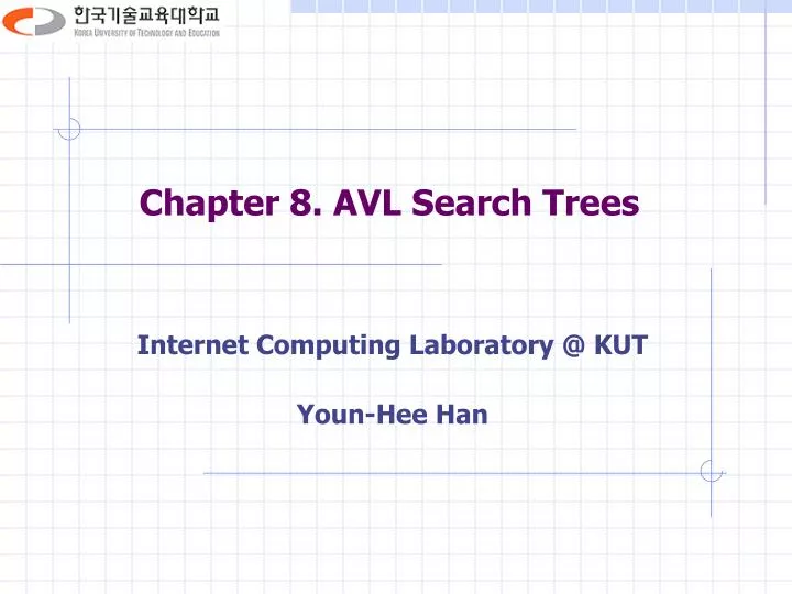 chapter 8 avl search trees