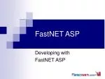 FastNET ASP