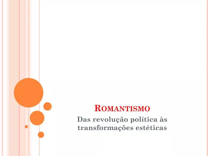 romantismo