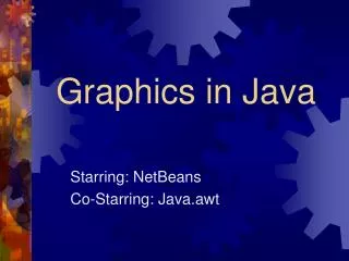 Graphics in Java
