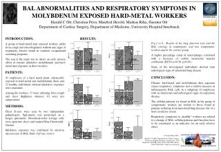 BAL ABNORMALITIES AND RESPIRATORY SYMPTOMS IN MOLYBDENUM EXPOSED HARD-METAL WORKERS